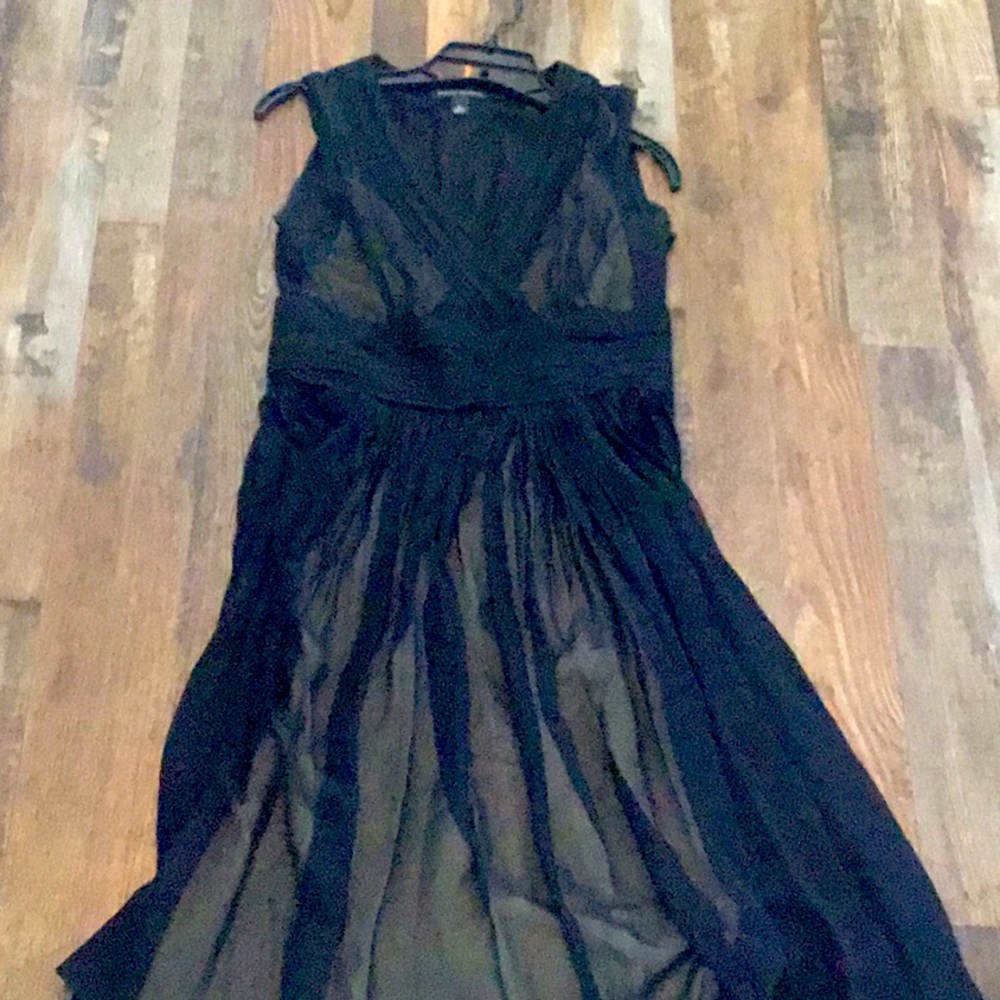 BR sheer dress